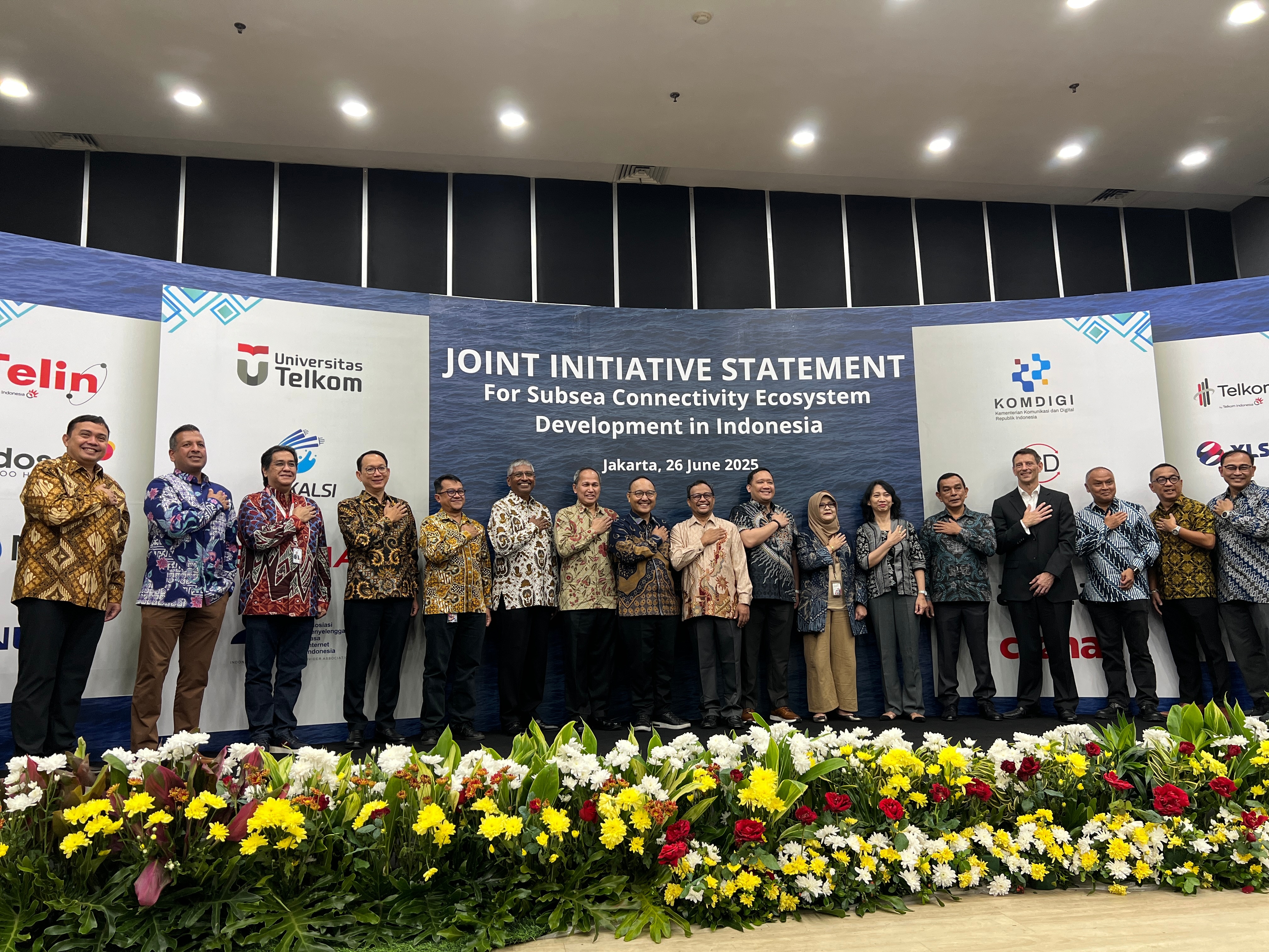 Empowering Indonesia’s Subsea Connectivity, Telin Signs Joint Initiative Statement for Subsea Connectivity Ecosystem Development